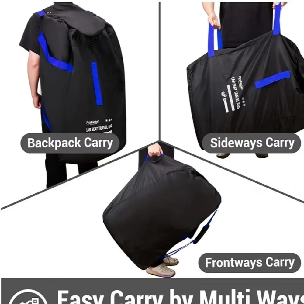 Black Car Seat Travel Bag
